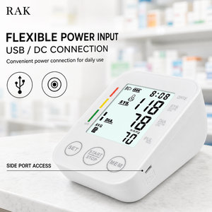 Misuratore di <span class=keywords><strong>Pressione</strong></span> Sanguigna Digitale Automatico di Grado Medicale Classe II con Memoria 2x99, Bracciale Multimisura <span class=keywords><strong>e</strong></span> Rilevatore di <span class=keywords><strong>Aritmia</strong></span> Elettrico - Product Image 5