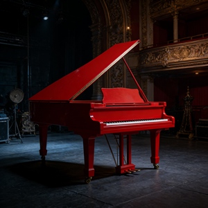Piano acoustique italien Bari de luxe artisanal en gros pour la décoration et la musique à domicile ou en villa – Design compact et portable - Product Image 1