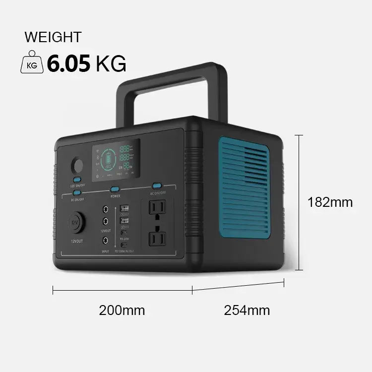 SG500D miglior prezzo 500w alimentatore portatile Lifepo4 batteria al litio EU Power Station