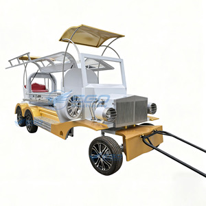 Ataúdes Eléctricos de Lujo de Acero con Carruajes Tirados por Caballos, Coches Eléctricos Vintage y Coches Fúnebres Eléctricos Giratorios de Operación Centralizada - Product Image 2