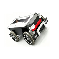 Châssis à 4 roues W3-2200M, charge utile de 100 kg, UGV, haute vitesse 20 km/h, robot autonome pour l'extérieur, base de développement, moteur industriel IP54
