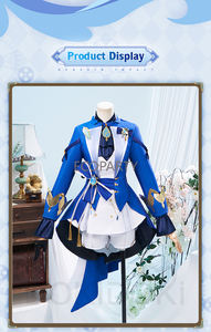 ชุดคอสเพลย์ฟูริน่า โฟคาลอร์ ไซส์ XS-3XL จากเกม <span class=keywords><strong>Genshin</strong></span> <span class=keywords><strong>Impact</strong></span> สำหรับผู้หญิง คอสเพลย์ฟอนเทน ฟูริน่า ไซส์พลัส ชุดแฟนซีฮาโลวีน - Product Image 5