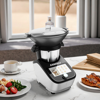 Robot de cuisine Comfort Touch 14-en-1, système flexible avec cuiseur vapeur, pétrisseur, fonction de cuisson, préparation de desserts, préparation de repas quotidiens, multilingue