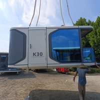 Tente de réception mobile, Bar extérieur préfabriqué, Conteneur de bureau modulaire, Capsule spatiale mobile