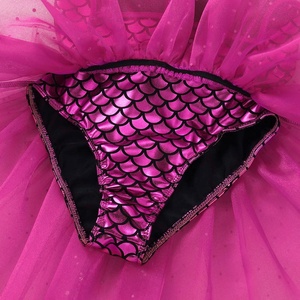 Costumi da <span class=keywords><strong>Ballo</strong></span> da Sirena per Bambine con Stampa a Squame, Body da Ginnastica Professionale, Tutù da Balletto, <span class=keywords><strong>Abiti</strong></span> da Balletto per Ragazze - Product Image 5