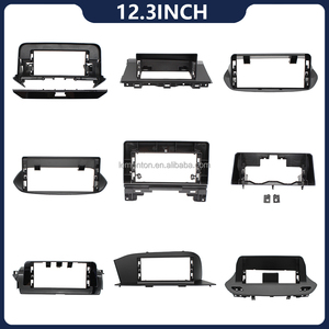 Kit de modificación Interior de piezas de automóvil Embellecedor de puerta de automóvil Marco de plástico Color melocotón para 2007-2013 TOYOTA COROLLA Lifter Panel (LHD) - Product Image 4