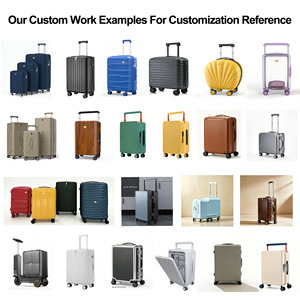 <span class=keywords><strong>Valise</strong></span> de voyage durable résistante aux rayures avec <span class=keywords><strong>roulettes</strong></span> silencieuses et poignée réglable, sac de <span class=keywords><strong>cabine</strong></span> léger - Product Image 4