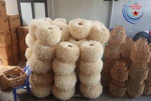 Lámpara colgante de hierba marina con pantalla de techo de bambú tejida de estilo moderno de fábrica vietnamita con precio competitivo - Product Image 6