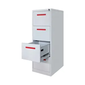 4 Drawer File Cabinet Office Equipment Drawer File Cabinet Customized Metal 4 Drawer Filing Cabinet