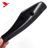 Pour Toyota Land Cruiser LC100 FJ100 98-07 – Cache-pieds de barres de toit extérieures noirs, protection d'extrémité, coque, accessoires