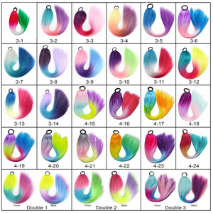 Extensions <span class=keywords><strong>de</strong></span> cheveux en gros Festival Tinsel Glitter <span class=keywords><strong>Tresses</strong></span> <span class=keywords><strong>avec</strong></span> élastique <span class=keywords><strong>Queue</strong></span> <span class=keywords><strong>de</strong></span> <span class=keywords><strong>cheval</strong></span> synthétique pour un usage quotidien - Product Image 2