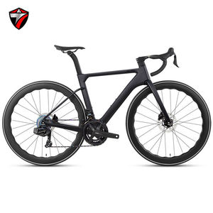 Vélo <span class=keywords><strong>de</strong></span> <span class=keywords><strong>route</strong></span> en carbone 700C, 24 vitesses, changement <span class=keywords><strong>de</strong></span> vitesse électronique sans fil, freins à disque hydrauliques, cadre rigide pour la course <span class=keywords><strong>de</strong></span> compétition - Product Image 2