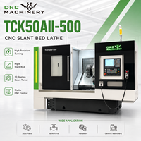 Torno CNC TCK50A con Estructura de Bancada Inclinada, Torreta Servo, Alta Rigidez y Precisión para Componentes Mecánicos