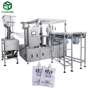 automatic vertical small capacity pouch packing machine