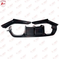 Difusor Trasero de Fibra de Carbono Estilo Z-ART V para BMW M4 2013-2021, Labio Trasero de Fibra de Carbono Preimpregnada para BMW F80 F82 F83