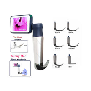 SY-P020N Laryngoscope médical portable réutilisable anesthésie laryngoscope rigide icu kit d'intubation difficile laryngoscopie vidéo - Product Image 1