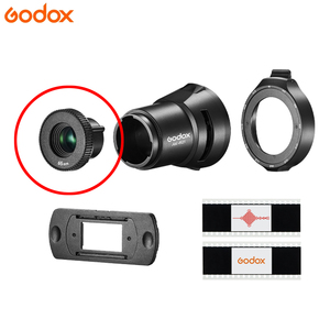 Godox AK-R21 플래시 액세서리 AK-R23 AK-R24 AK-R27 프로젝션 첨부 렌즈 라운드 헤드 프레 넬 헤드 슬라이드 전용 렌즈 - Product Image 4