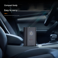 Pompe à air sans fil pour voiture avec écran LCD 150 PSI, gonfleur de pneus électrique d'urgence pour extérieur