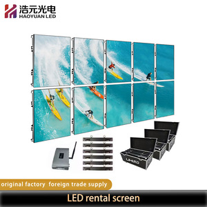 จอ LED ให้เช่า Haoyuan รุ่น P1.875 สำหรับใช้งานภายในอาคาร จอ LED แบบยืดหยุ่นสำหรับงานแสดงบนเวที - Product Image 4