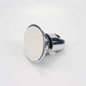 Modern Chrome Wall Mounting Vacuum Relocatable <strong>Shower</strong> Head <strong>Holder</strong> Strong <strong>Suction</strong> for Handheld Showerhead Bathroom <strong>Shower</strong> Kits - Product Image 4