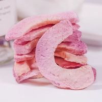 Premium Gefreeze-droogde Perzikplakjes, Ongesuikerd Gefreeze-droogd Fruit, Gezonde Knapperige Gedroogde Vruchten Groothandelslevering aan Wereldwijde Voedingsdistributeurs