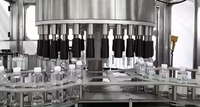 Étiqueteuse de colle thermofusible d'étiquette d'opp de bouteille d'eau minérale de 12 têtes