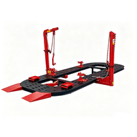 Machine de redressage de châssis de voiture pour atelier, banc de redressage efficace et robuste pour la réparation de véhicules accidentés
