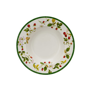 Assiettes à dessert vintage de jardin français biodégradables, nouvelle vaisselle en porcelaine en os, ensembles de céramique pour le dîner - Product Image 3