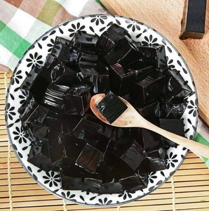 Bulk Supply Black Grass Jelly Powder Instant Herbal Jelly Mix for Refreshing Summer Drinks and Confectionery Ingredients - Product Image 3