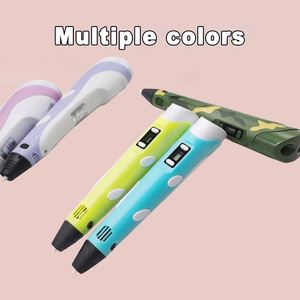 3D Printing Pen DIY Three-dimensional Painting <b>Fun</b> Camouflage LCD Screen Compatible PLA Filament Toys Gift for Children - Product Image 4