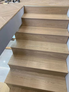 บันไดไม้โอ๊คสีอ่อนทรงกลมแบบวน - Product Image 4