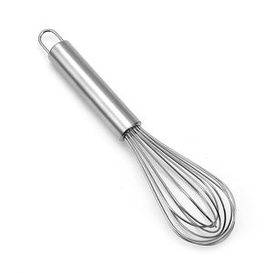 Batidor de Huevos Manual de Acero Inoxidable de 3 Tamaños, Producto Más Vendido al por Mayor, con Mango Pulido - Product Image 3