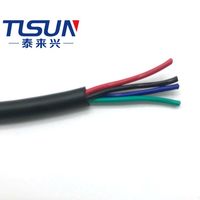 TLSUN CE-Zertifiziertes HF-YY 4-Adriges 0,5mm² Schleppkettenkabel für Servomotoren