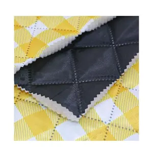 Katoenen Gewatteerde Polyester Gingham Stof Waterbestendige Sublimatie Bedrukt Picknick Mat Stof