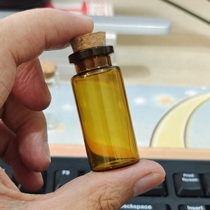 Chai Thủy Tinh Trong Suốt Dễ Thương 5ML 8ML 10ML 14ML 16ML 20ML Rỗng Có Nút Chặn Chai Lọ Gia Vị Nhỏ Rỗng Lọ Thủ Công Tự Làm - Product Image 6