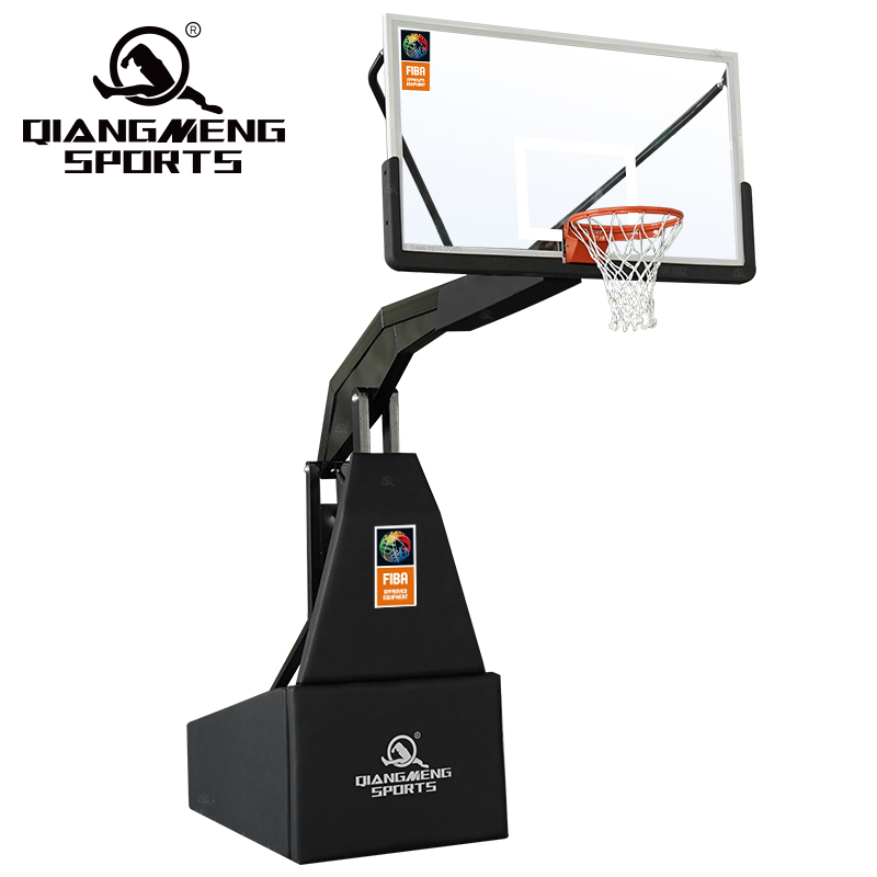 Factory Hydraulic Basketball Stand High Quality Professional Competition Hydraulic Basketball Stand