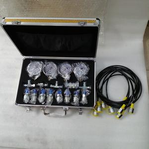 طقم مقياس ضغط هيدروليكي, طقم مقياس ضغط هيدروليكي 10/25/40/60 ميجا باسكال ، 4 مقاييس ، طقم أدوات اختبار الضغط الهيدروليكي - Product Image 4