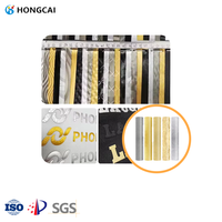 Hongcai HD 0.6mm motif HTV 17.7inx82ft coloré haute élasticité Film épais texturé transfert de chaleur vinyle rouleau pour chemise
