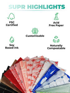 Tùy chỉnh in Deli bánh sandwich bọc giấy 18gsm 22gsm sáp giấy gói thực phẩm mỡ bằng chứng Burger bánh sandwich thực phẩm bọc giấy - Product Image 3