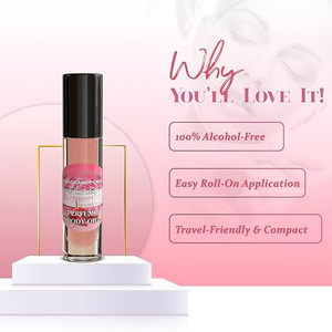 Huile de parfum QHD de qualité supérieure, senteur bonbon rose, caramel et vanille, sans alcool, fournie directement par l'usine - Product Image 3