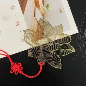 Trung Quốc Kim Loại Bookmark Tùy Chỉnh Thiết Kế Neo Bookmark Với Tassel Bookmark Kim Loại