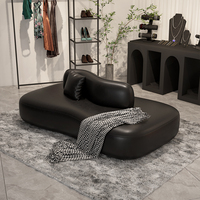 Meubles de canapé tuftés Design double face créatif pour l'école Hôtel Salon de beauté Magasin de vêtements Hall Villa Gym Mall Utilisation