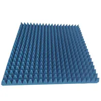 Piramide di gomma risonante a carico magnetico sottile assorbitore a microonde grigio resistente
