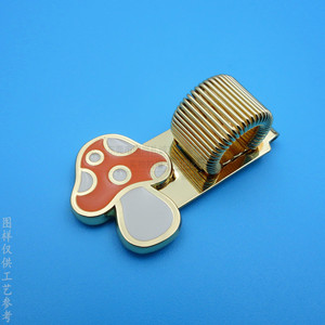 Clip à ressort en métal pour stylo, 45 mm, accessoire de papeterie, cadeau d'affaires - Product Image 4