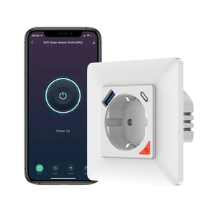 Enchufe Inteligente WiFi Tuya con Temporizador de Voz, Enchufe de Pared Europeo con Carga Rápida USB QC3.0 Tipo C PD20W - Product Image 1