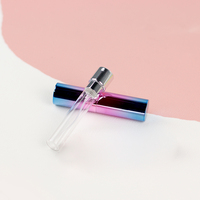 Offre Spéciale 5ml 8ml 10ml atomiseur personnalisé galvanisé vide voyage aluminium vaporisateur parfum Bott