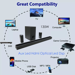 2023 1000W Soundbar Loa <span class=keywords><strong>5.1</strong></span> Âm Thanh Không Dây <span class=keywords><strong>Bluetooth</strong></span> <span class=keywords><strong>Surround</strong></span> Âm Thanh Thanh Với Loa Siêu Trầm Nhà Theatre Hệ Thống Cho TV Rạp Hát Tại - Product Image 4