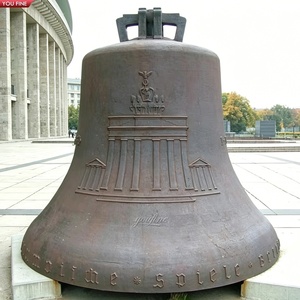 Campana in bronzo fuso grande YOUFINE, scultura a rilievo classica del cancello di Brandeburgo per cattedre <span class=keywords><strong>e</strong></span> piazze pubbliche - Product Image 1