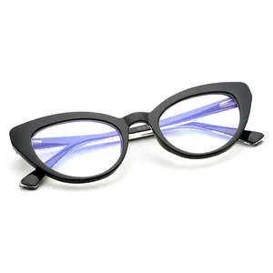 Kacamata Individual Anti Cahaya Biru Terbaru, Kacamata Wanita dan Pria TR90 Modis
