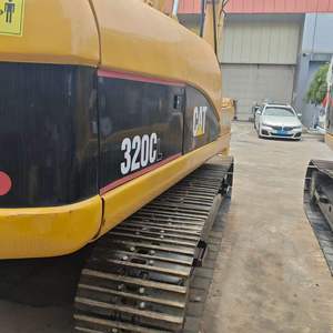 รถขุด CAT 320CL มือสอง สีเหลือง อุปกรณ์ก่อสร้างไฮดรอลิก แบบตีนตะขาบ เครื่องขุดดินสำหรับงานหนัก - Product Image 4